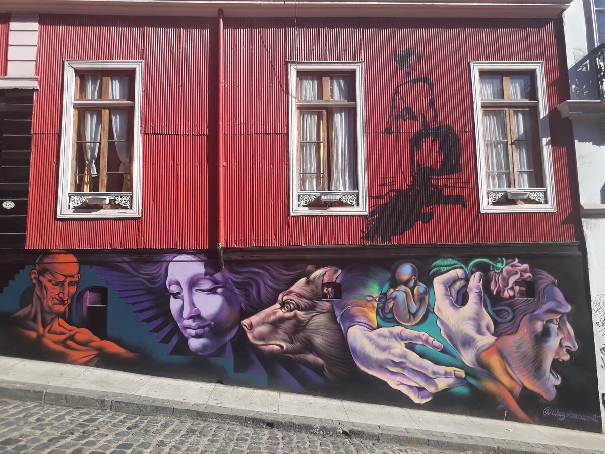 Hotel Da Vinci Valparaíso Esterno foto